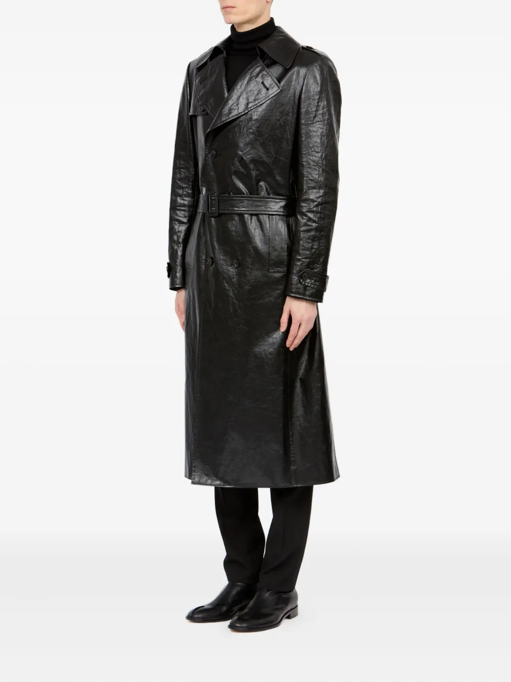 MM6 Maison Margiela Zweireihiger Trenchcoat | Image 6
