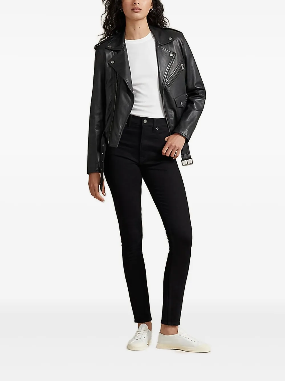 Polo Ralph Lauren high-rise jeans - Zwart