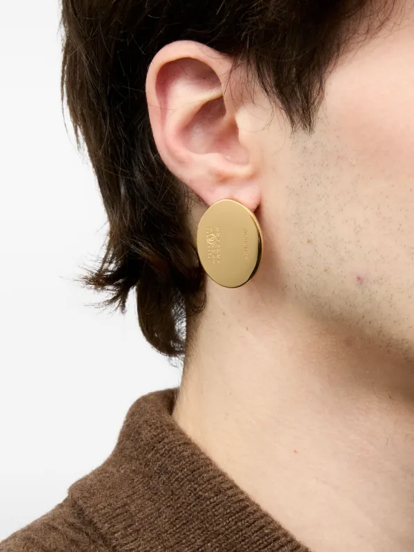 MM6 Maison Margiela レプリカ ピアス | ゴールドトーン | FARFETCH JP