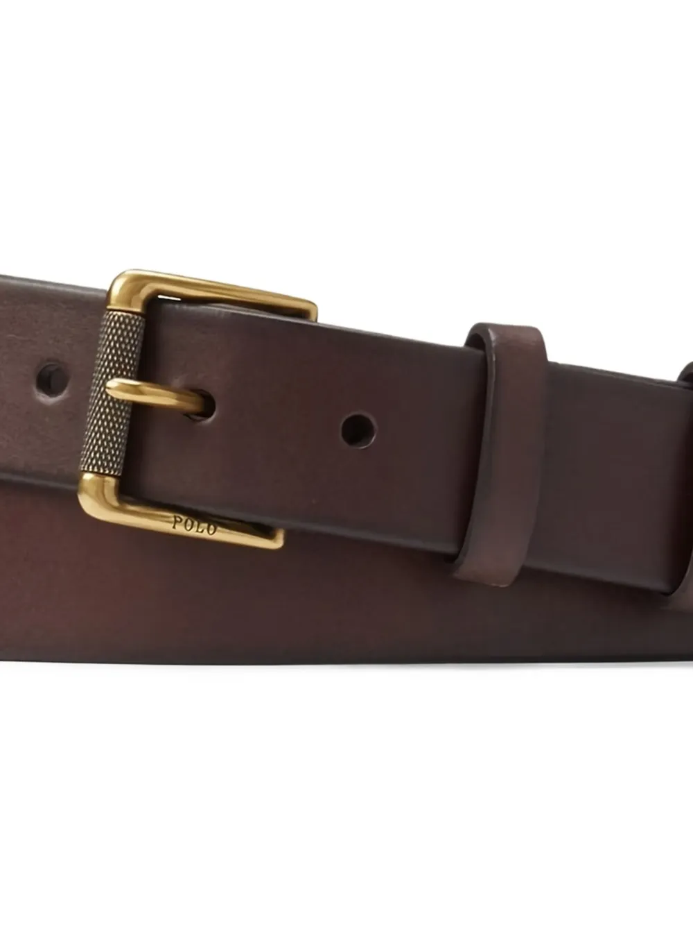 Polo Ralph Lauren leather belt - Bruin