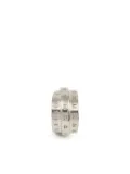 MM6 Maison Margiela Triple Logo Numeric Signature ring - Silver