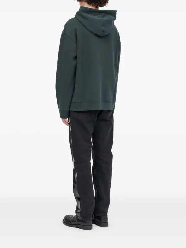 MM6 Maison Margiela フェイデッド パーカー | ブラック | FARFETCH JP