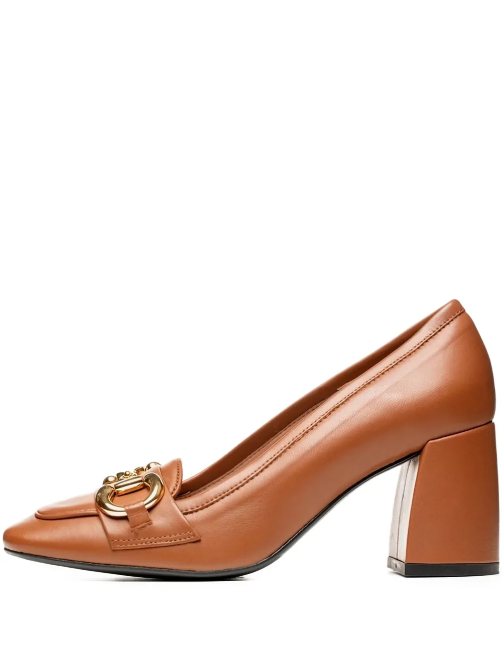Poche Paris 80mm Sylvie pumps Brown