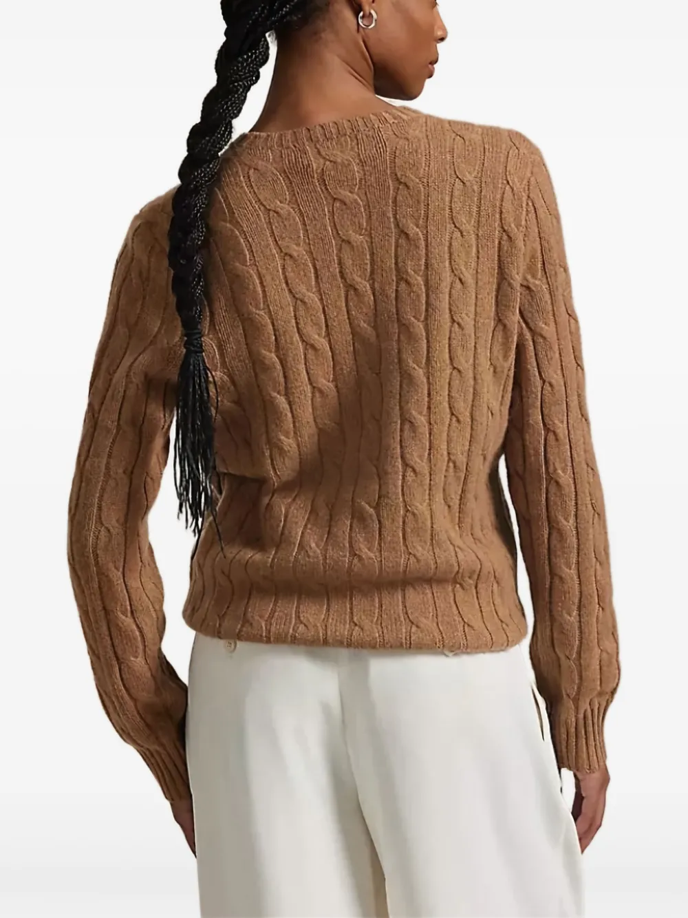 Polo Ralph Lauren Kabelgebreide trui Bruin