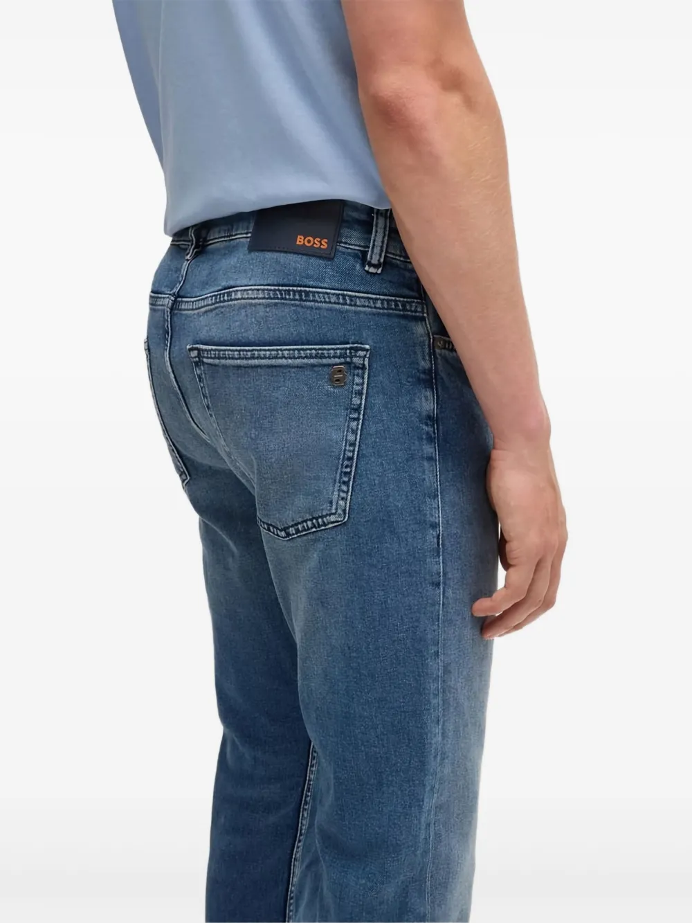 BOSS Delaware jeans Blauw