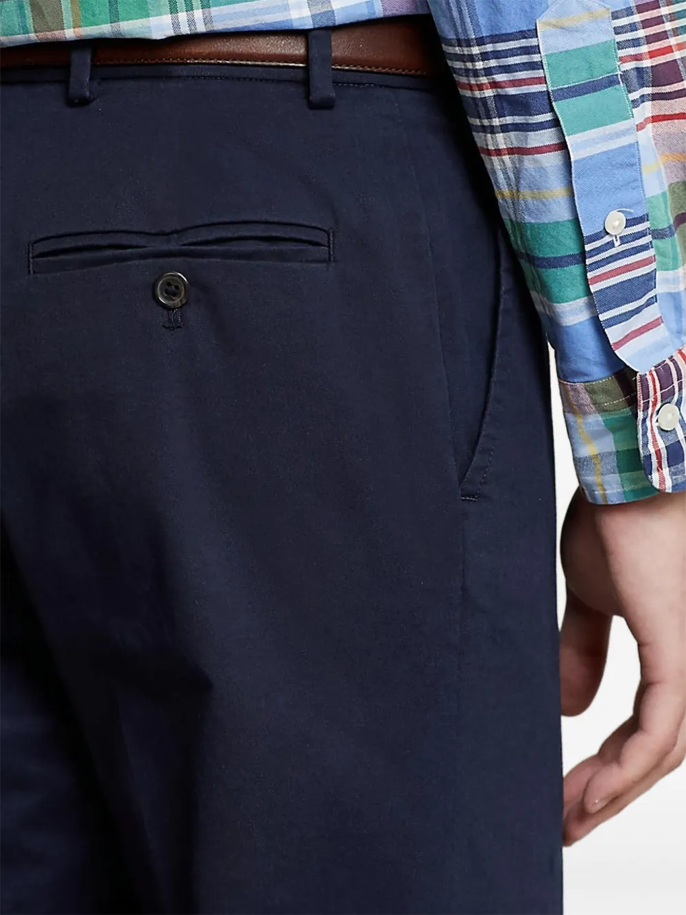 Polo Ralph Lauren pressed-crease trousers Blauw