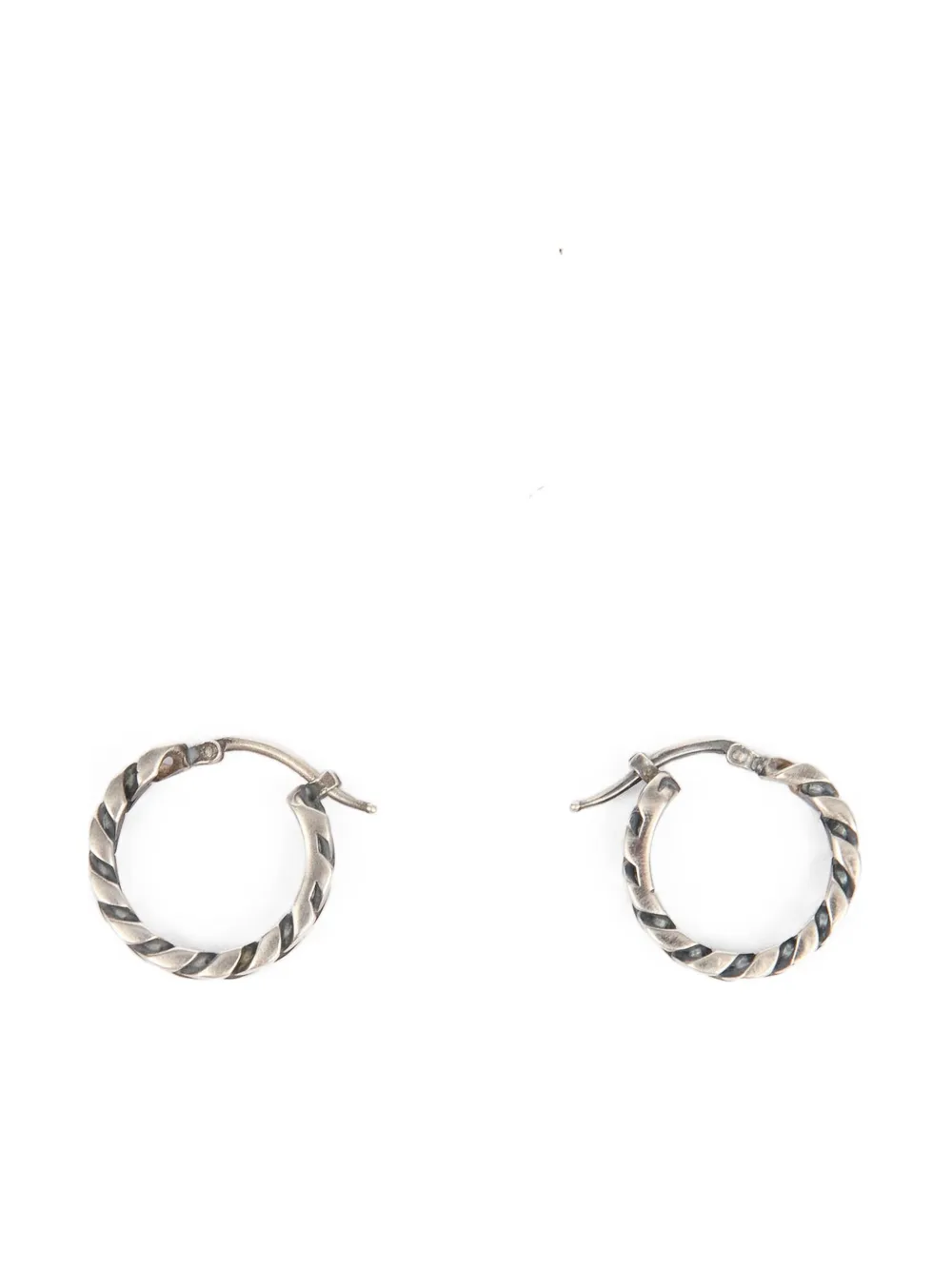 【MM6 Maison Margiela】MM6◇チェーン リンク◇ピアス MM6 Maison Margiela チェーンリンク フープピアス | シルバー