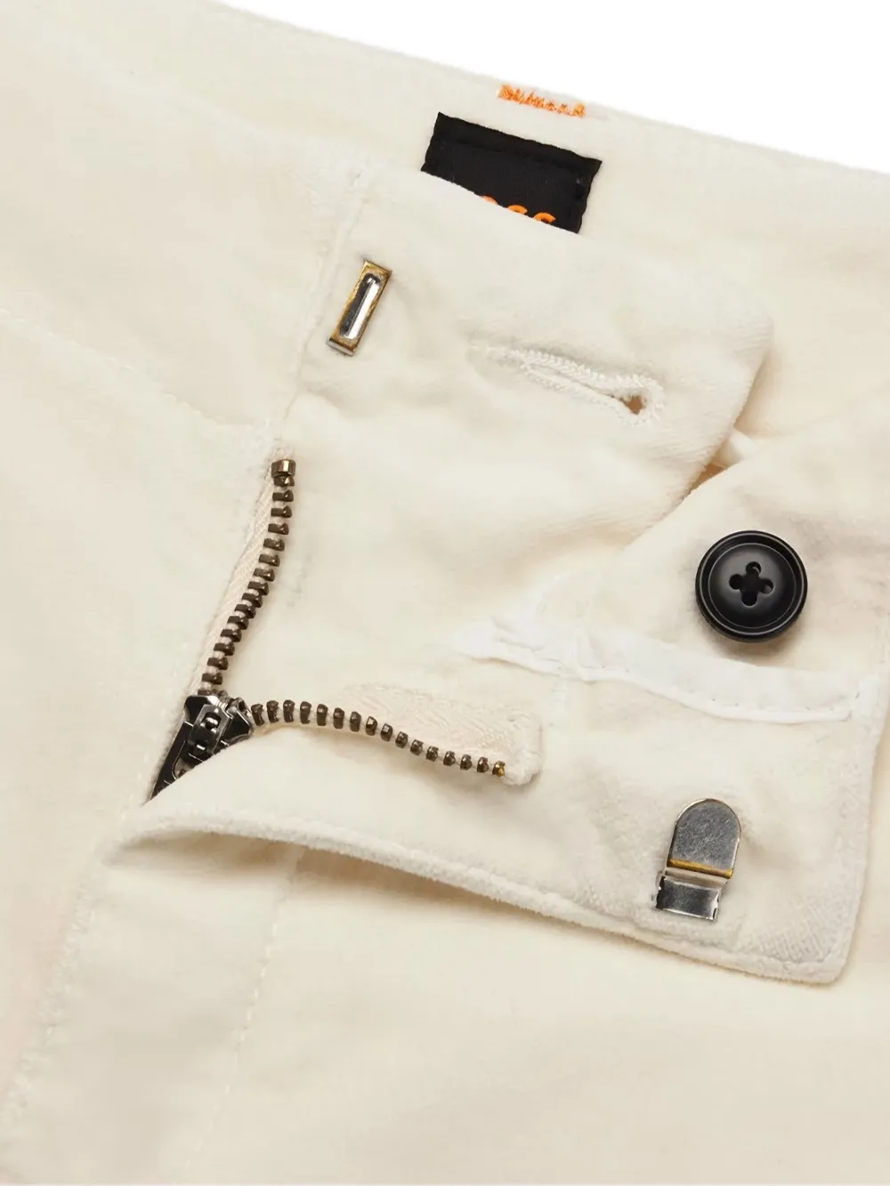 BOSS Broek met zakken Beige