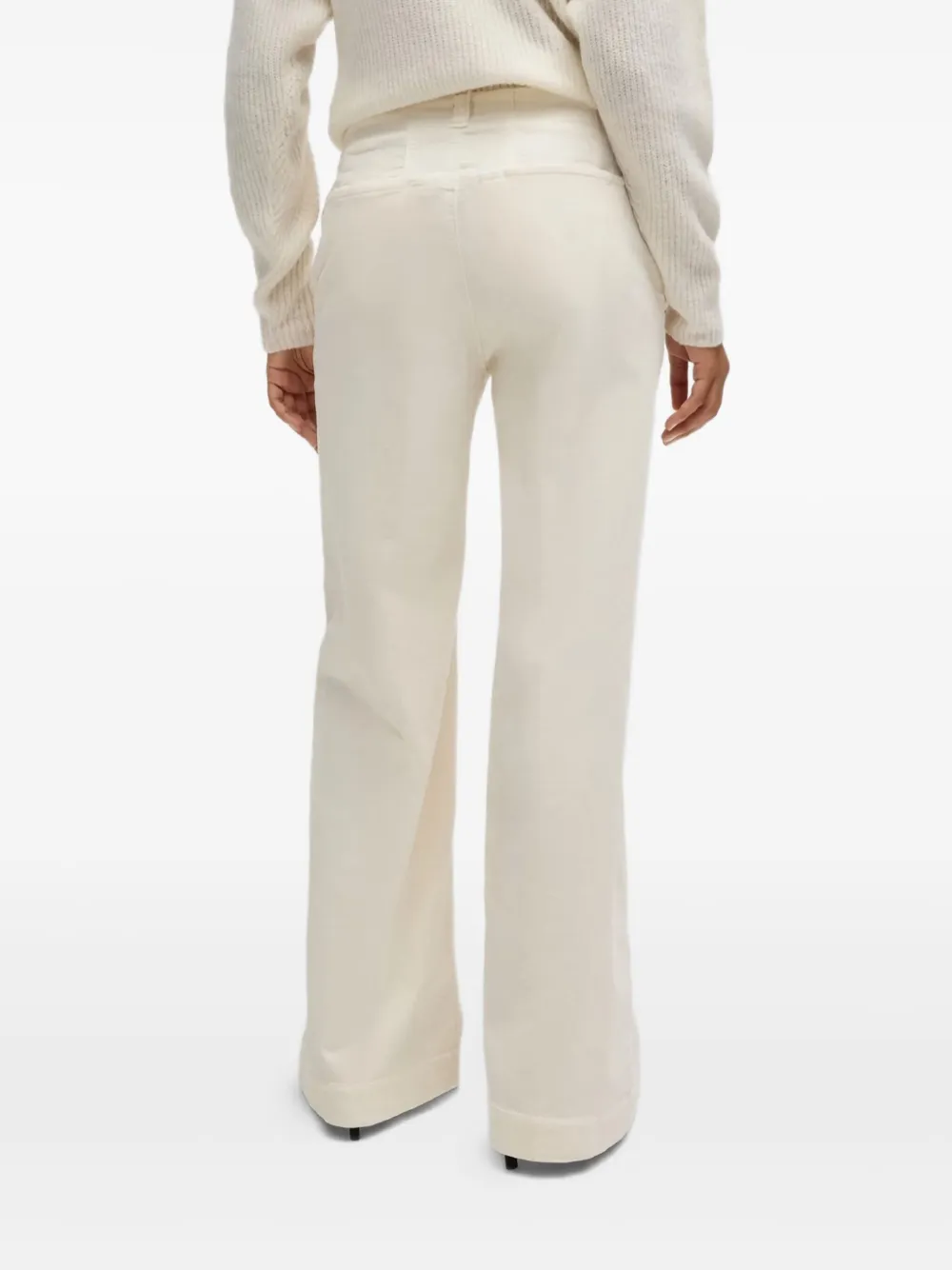 BOSS Broek met zakken Beige