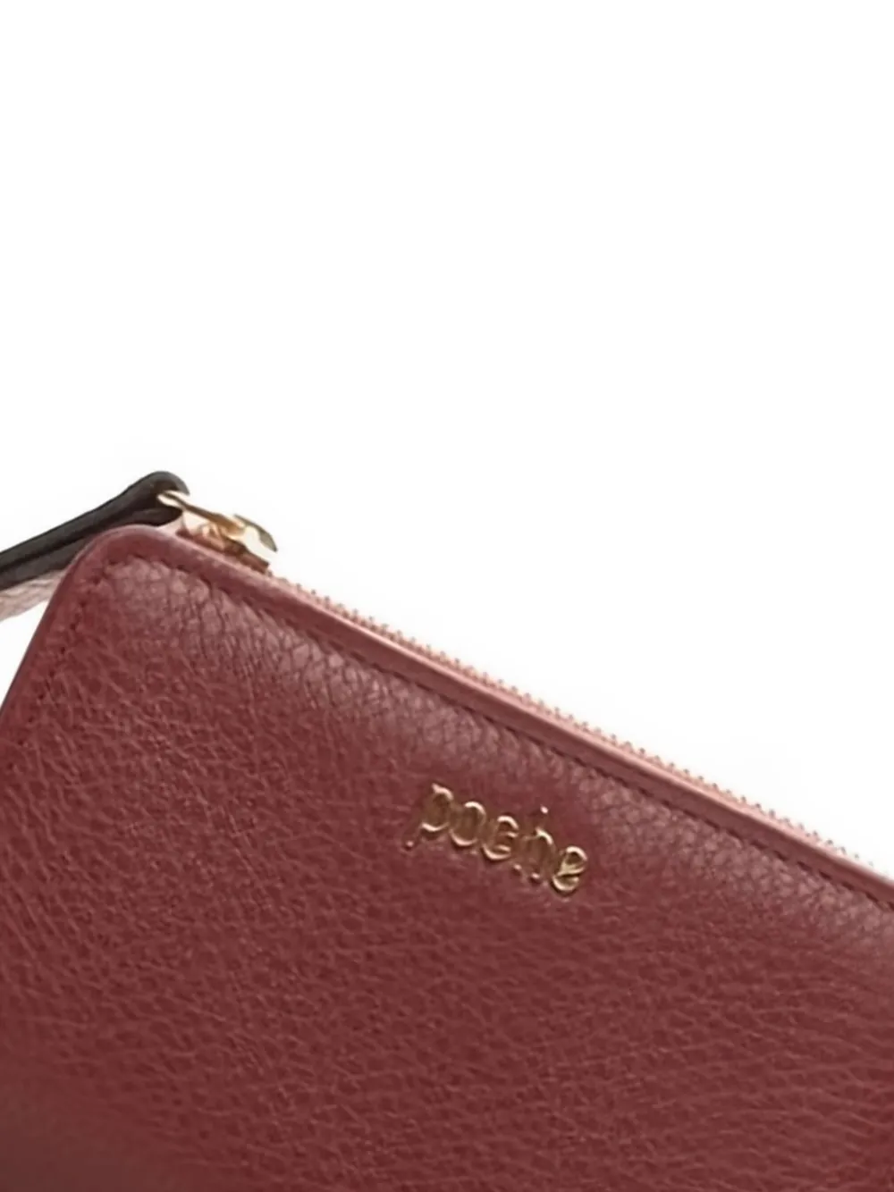 Poche Paris Leren portemonnee - Rood