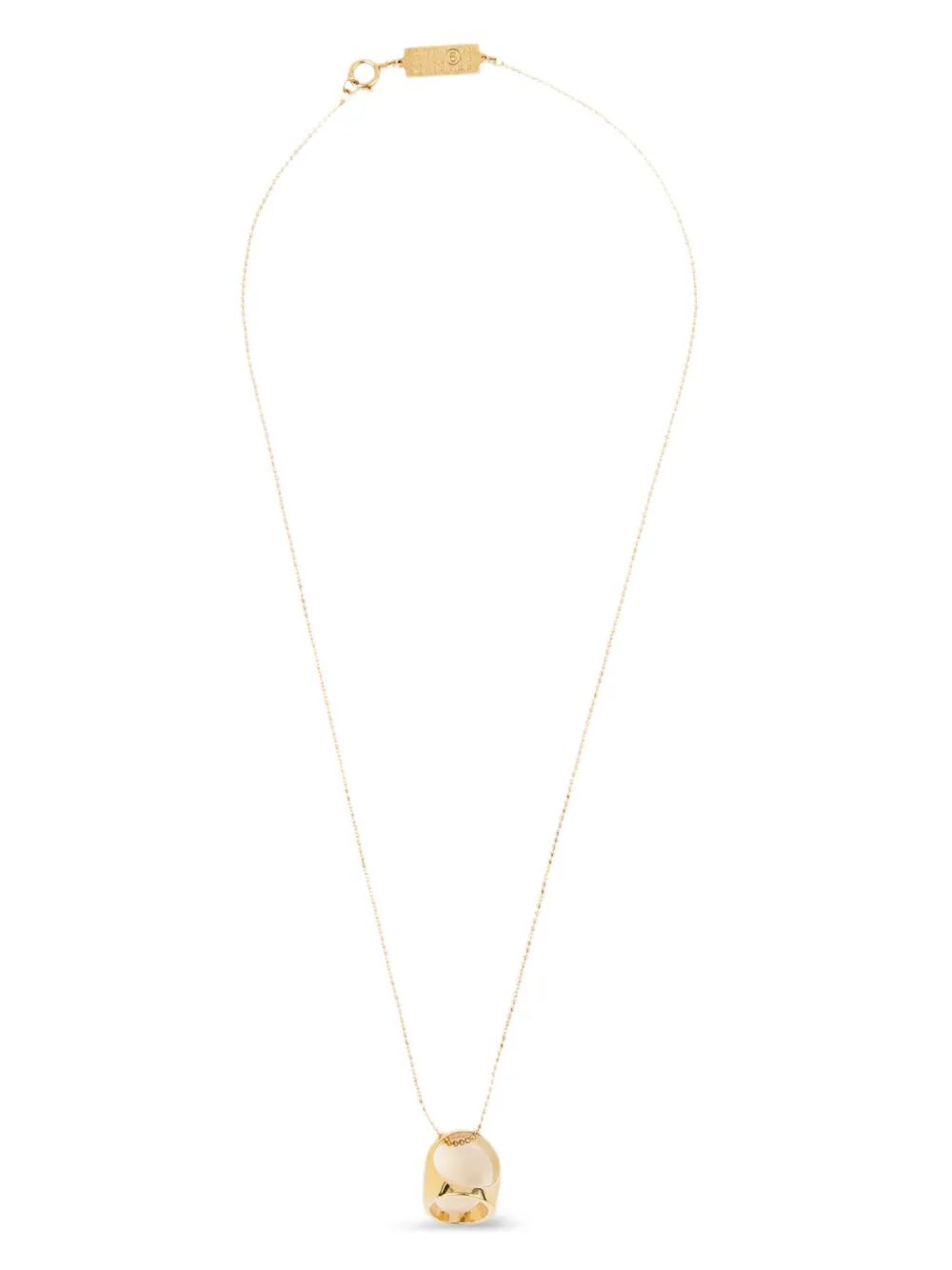 ring-charm necklace
