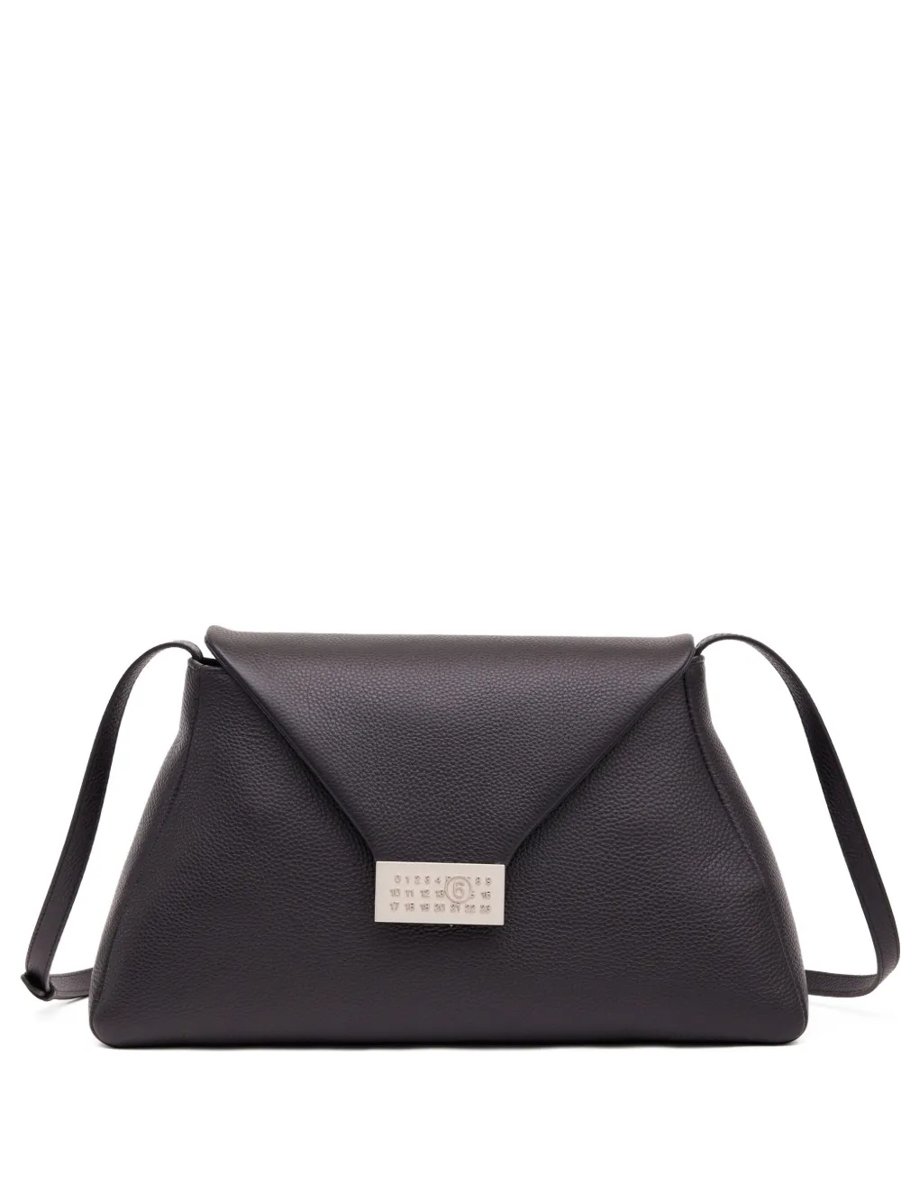 MM6 Maison Margiela leather shoulder bag | Black | Image 1