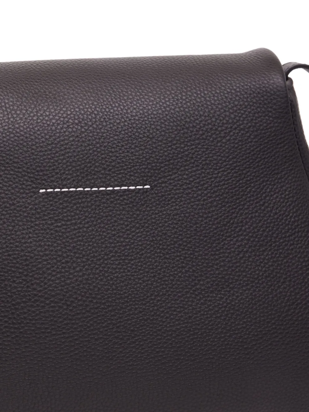 MM6 Maison Margiela Leren schoudertas Zwart