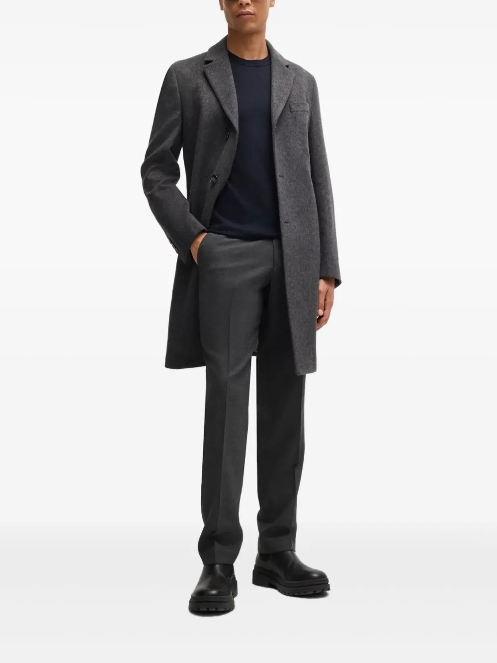 HUGO BOSS SHORT-SLEEVED SWEATER 