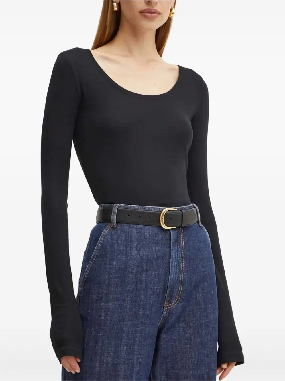 BOSS playera Majica | negro | Image 1