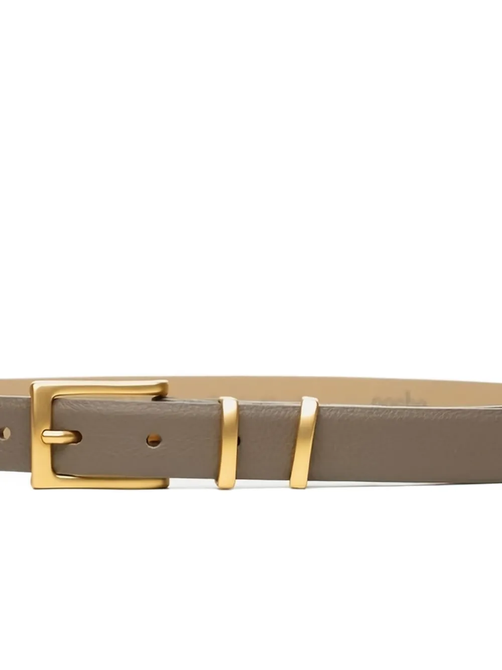 Poche Paris leather belt - Bruin