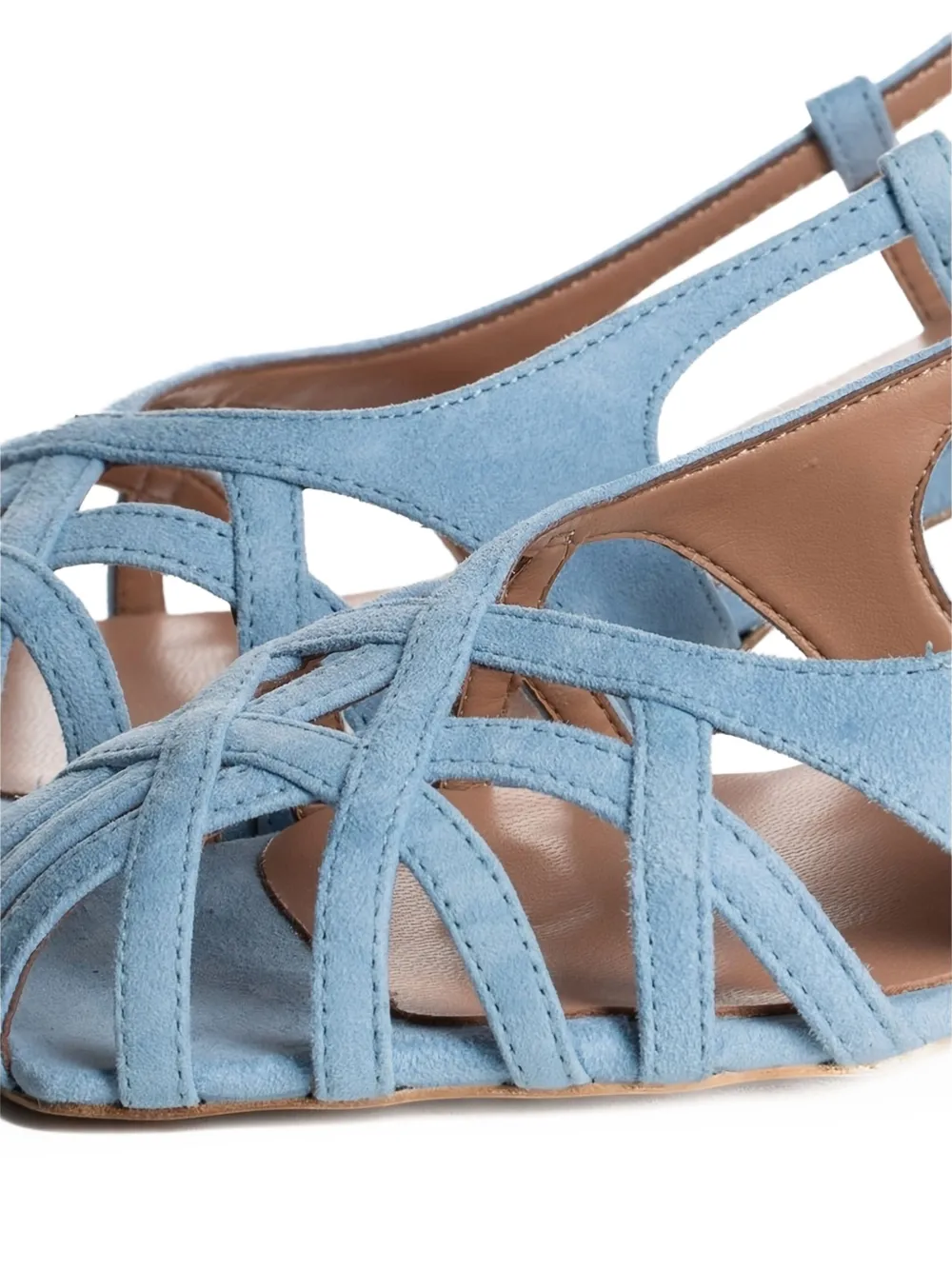 Poche Paris 55mm Ottillie sandals Blue