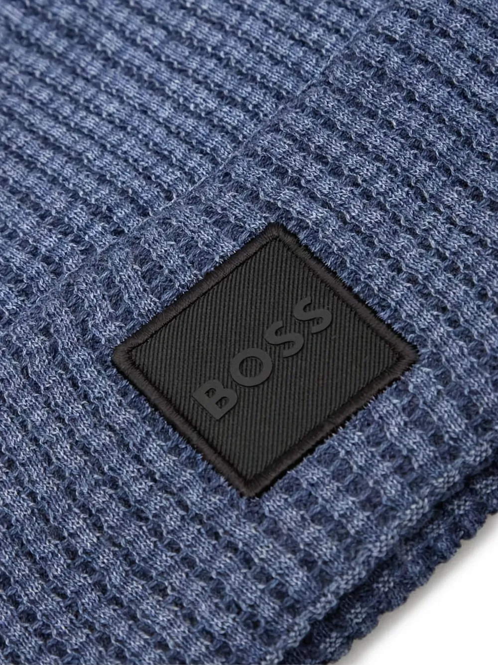 BOSS wool beanie hat - Blauw