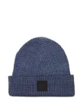BOSS wool beanie hat - Blue