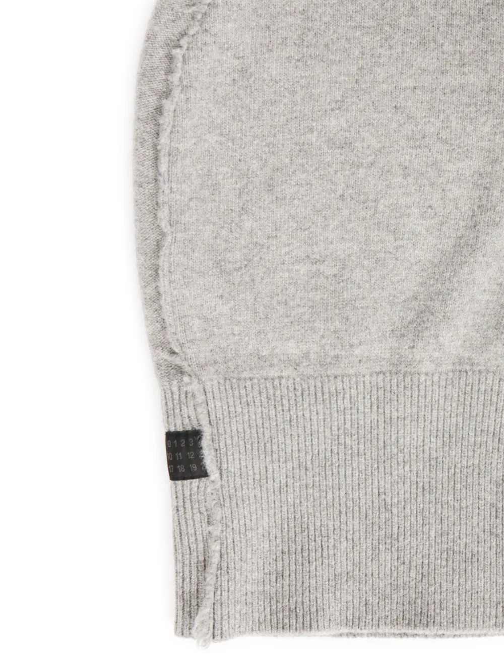 MM6 Maison Margiela Gebreide bivakmuts - Grijs