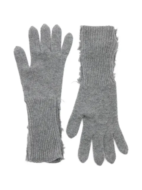 MM6 Maison Margiela ribbed-knit gloves