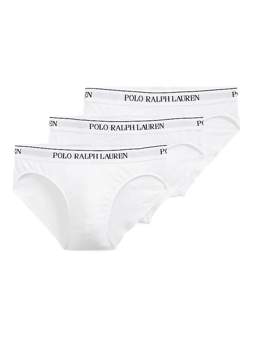 Polo Ralph Lauren ロゴウエスト ブリーフ セット - ホワイト Polo Ralph Lauren ロゴウエスト ブリーフ セット - ホワイト
