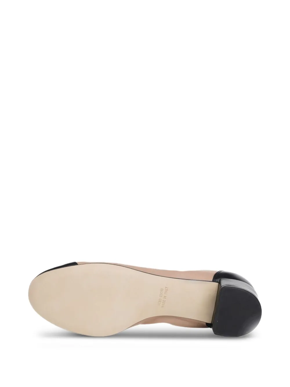 Poche Paris leather pumps Neutrals