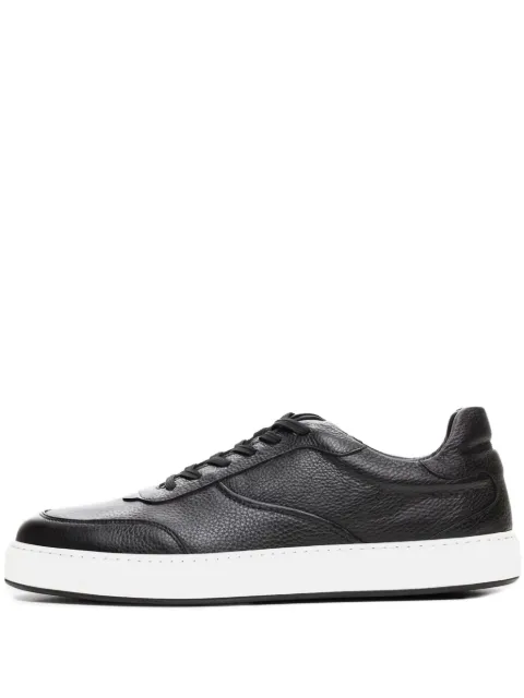 Poche Paris grained-leather sneakers