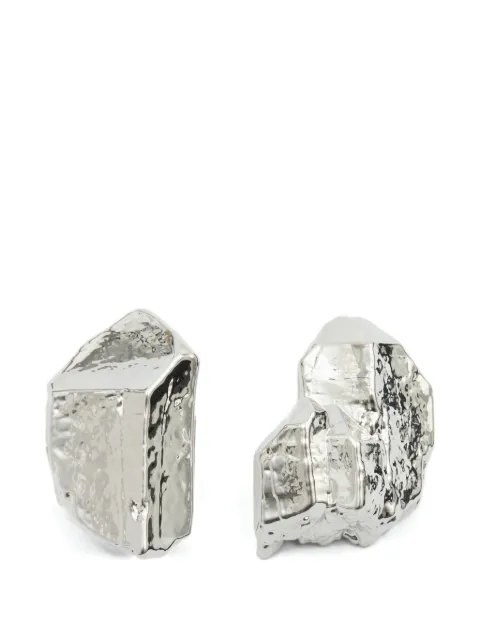 MM6 Maison Margiela rock-shaped earrings