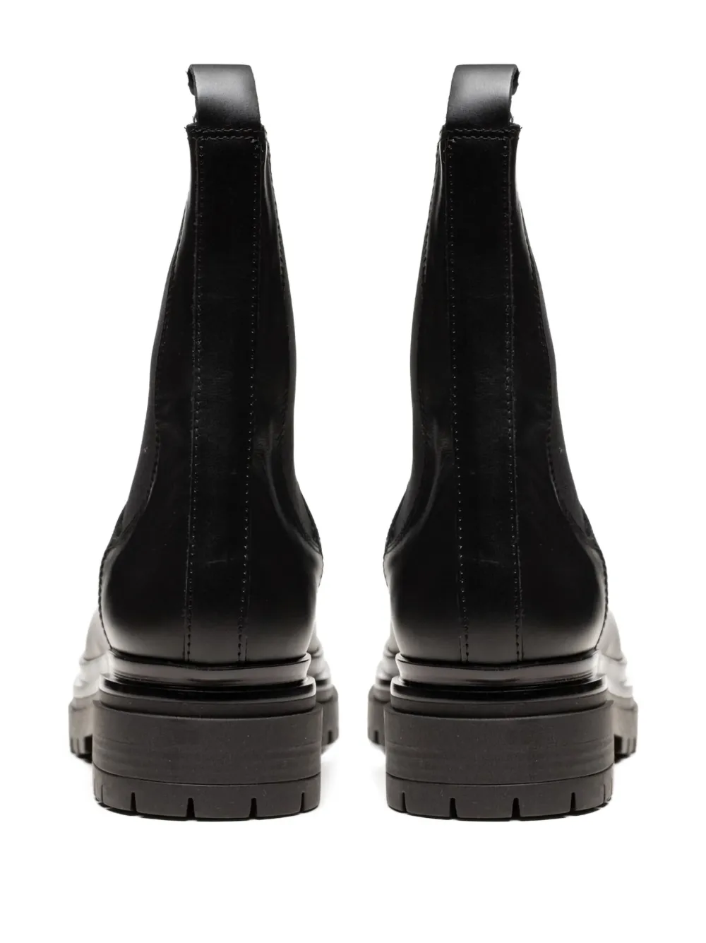 Poche Paris leather Chelsea boots Black