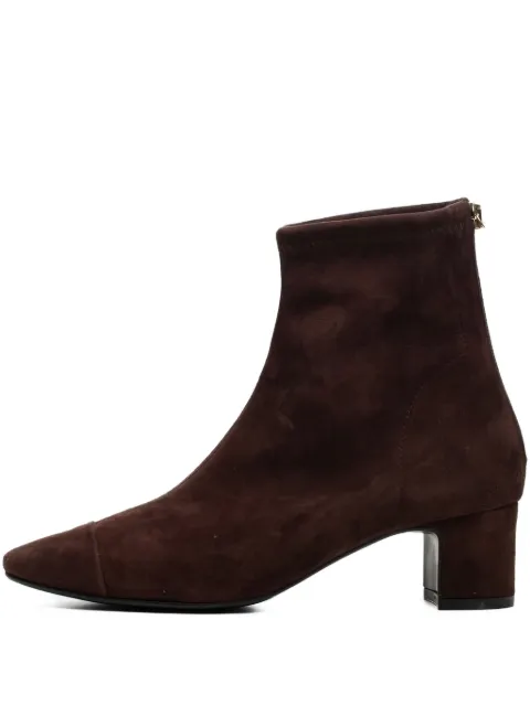 Poche Paris suede ankle boots