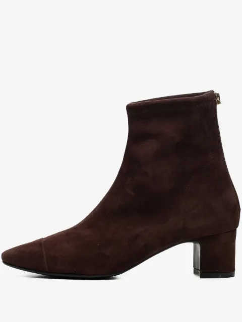 Poche Paris bottines en daim