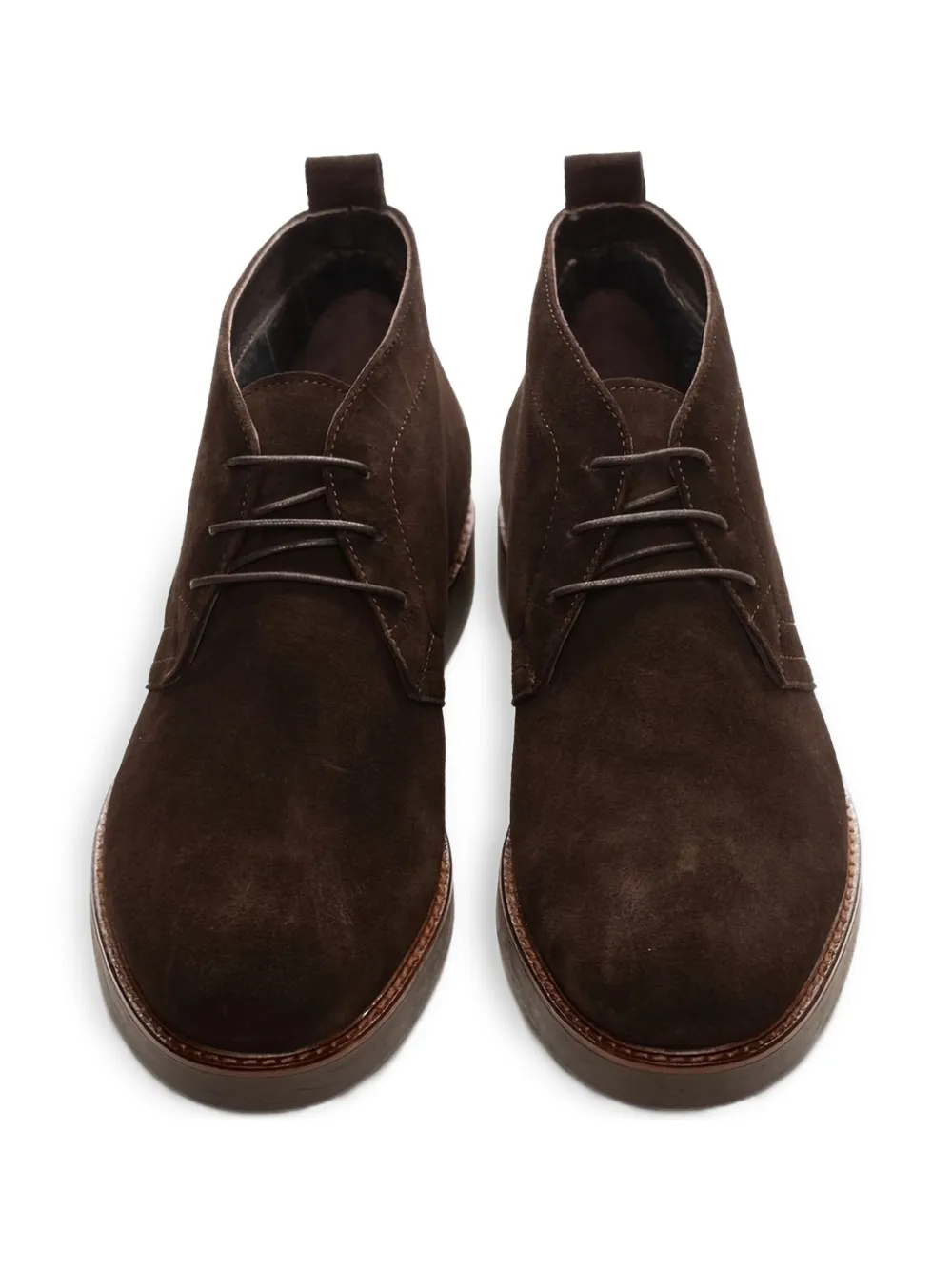 Poche Paris suede desert boots Brown