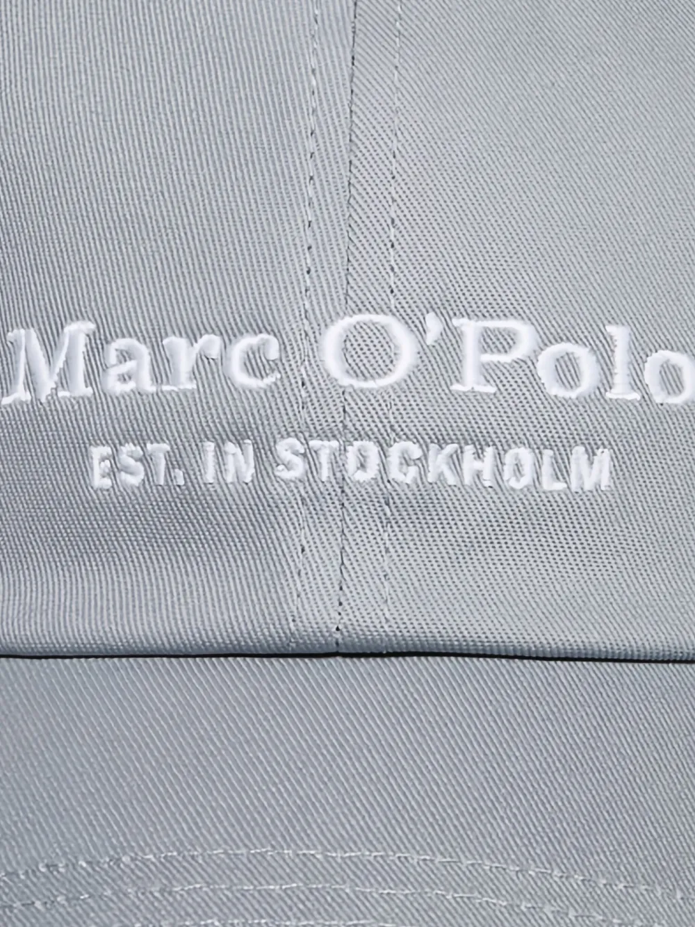 Marc O'Polo Honkbalpet met geborduurd logo Blauw