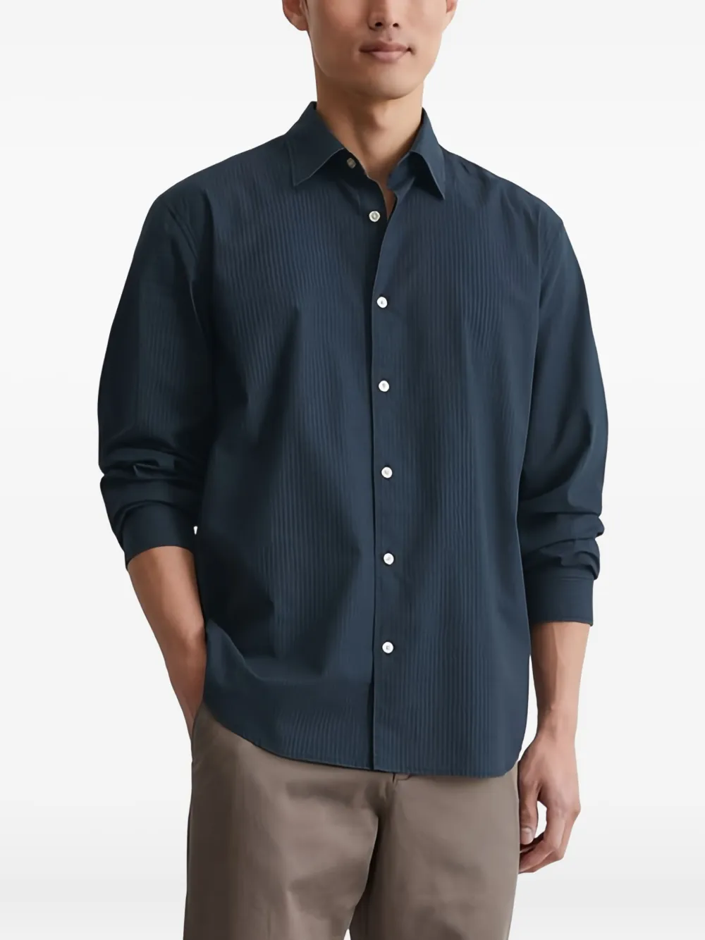 Marc O'Polo striped button-up shirt | Image 2