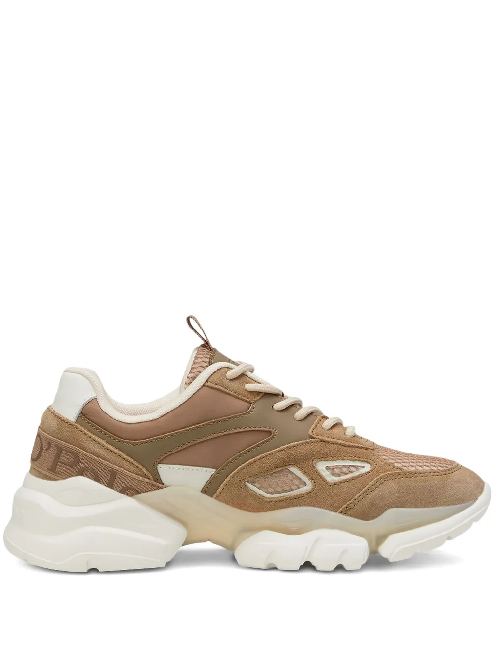 Marc O'Polo Julia mesh panelled chunky sneakers Brown