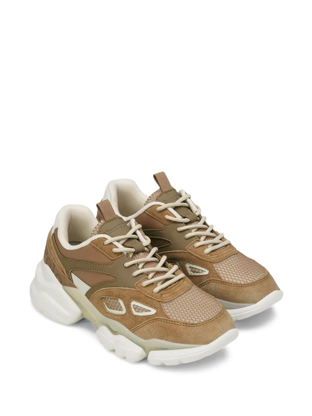 Marc O'Polo Julia mesh panelled chunky sneakers - Bruin