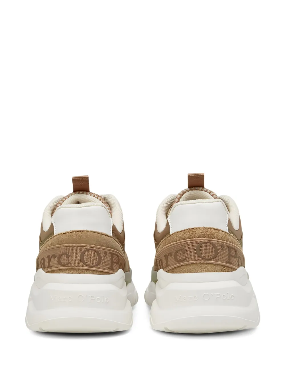 Marc O'Polo Julia mesh panelled chunky sneakers Brown