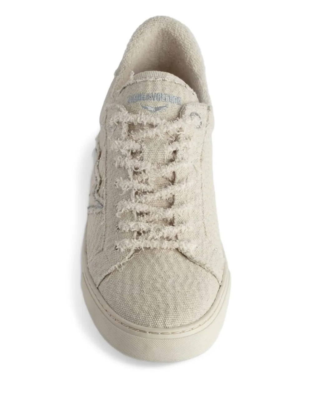 Zadig&Voltaire La Flash Glitter sneakers Neutrals