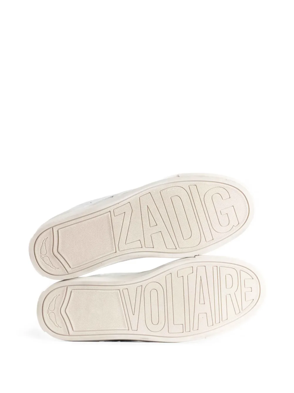 Zadig&Voltaire La Flash Glitter sneakers Neutrals