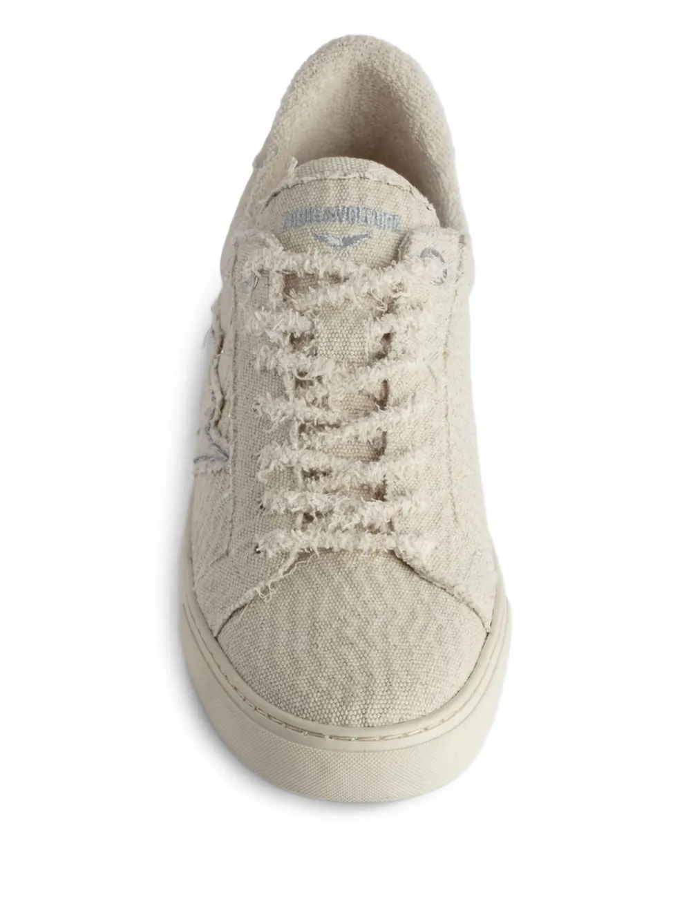 Zadig&Voltaire La Flash Glitter sneakers Neutrals