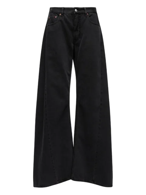 MM6 Maison Margiela five-pocket draped jeans