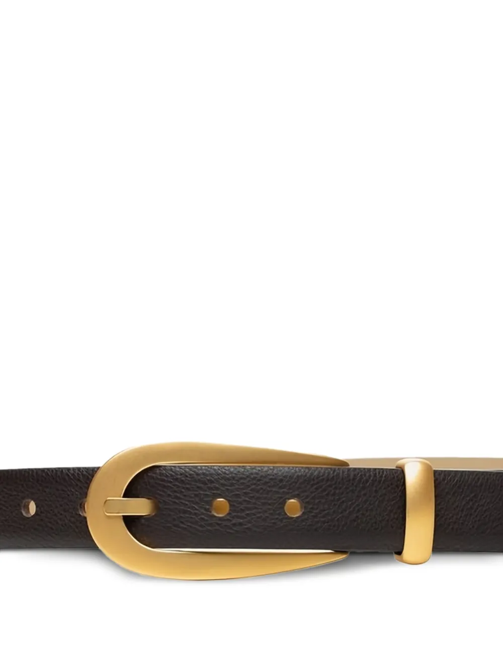 Poche Paris leather belt - Bruin