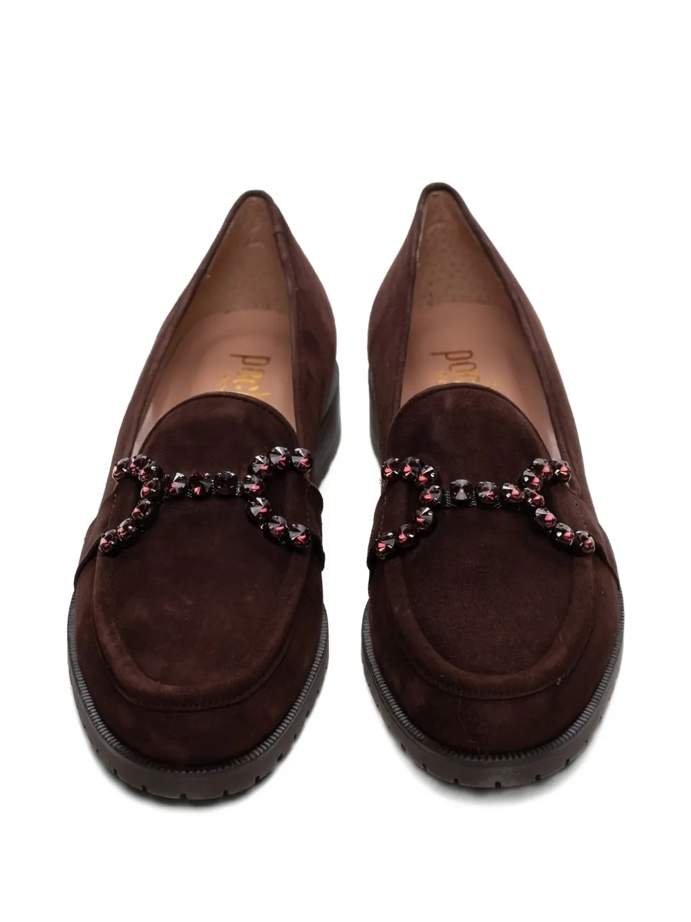 Poche Paris suede loafers - Bruin