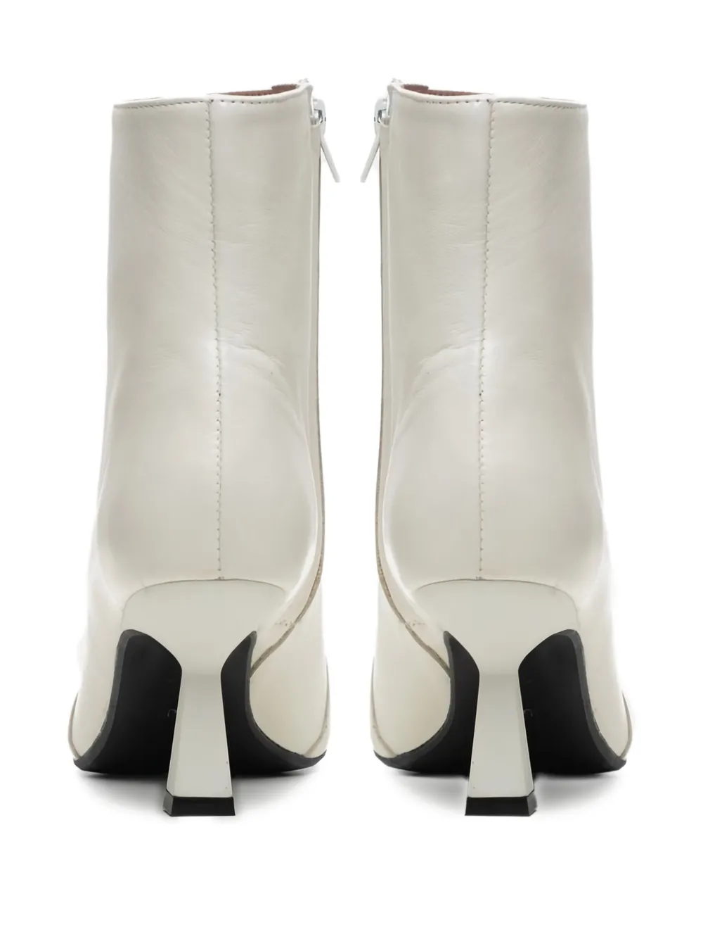 POCHE PARIS LEATHER ANKLE BOOTS