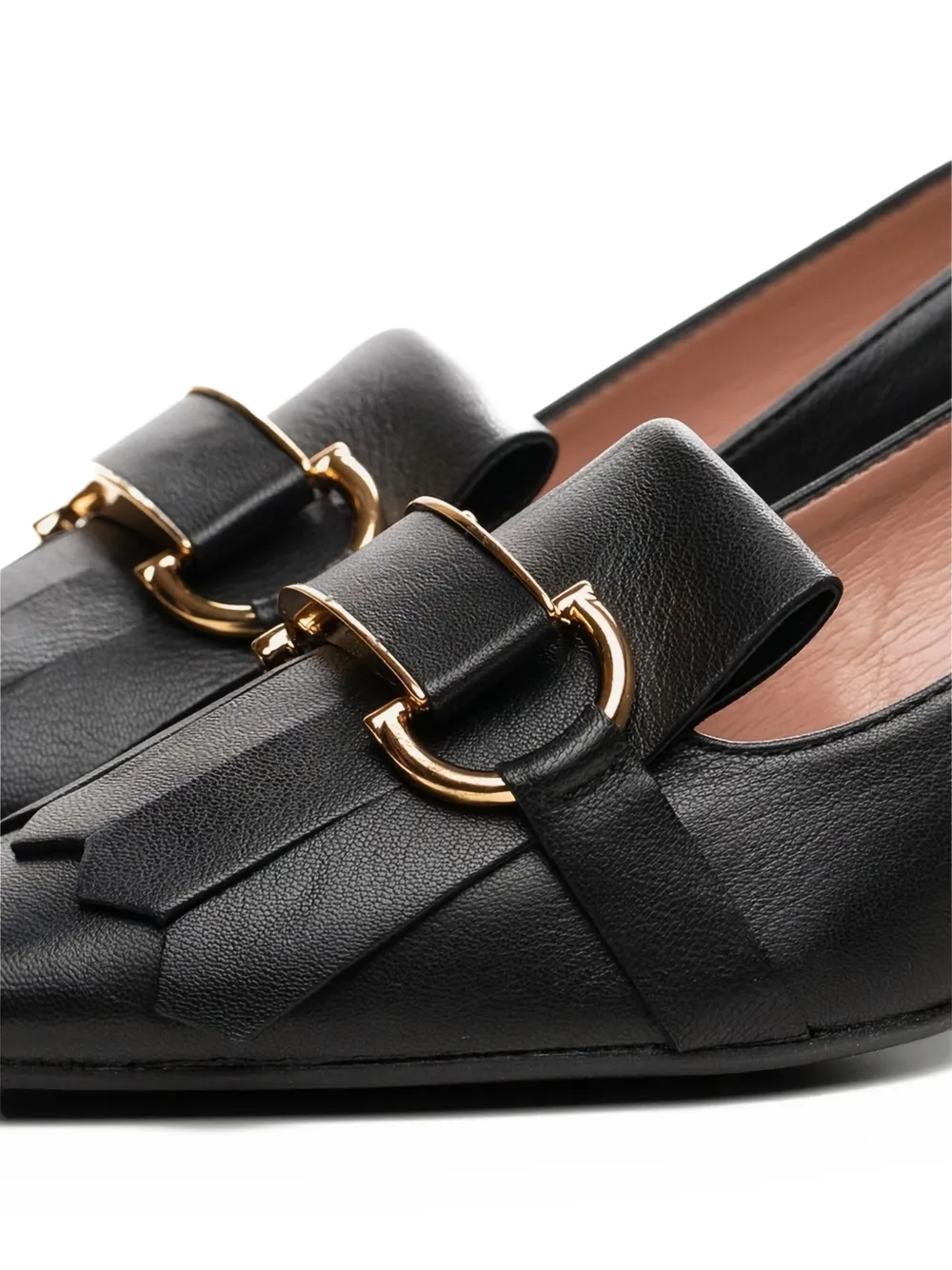 Poche Paris fringe-detailed pumps Black
