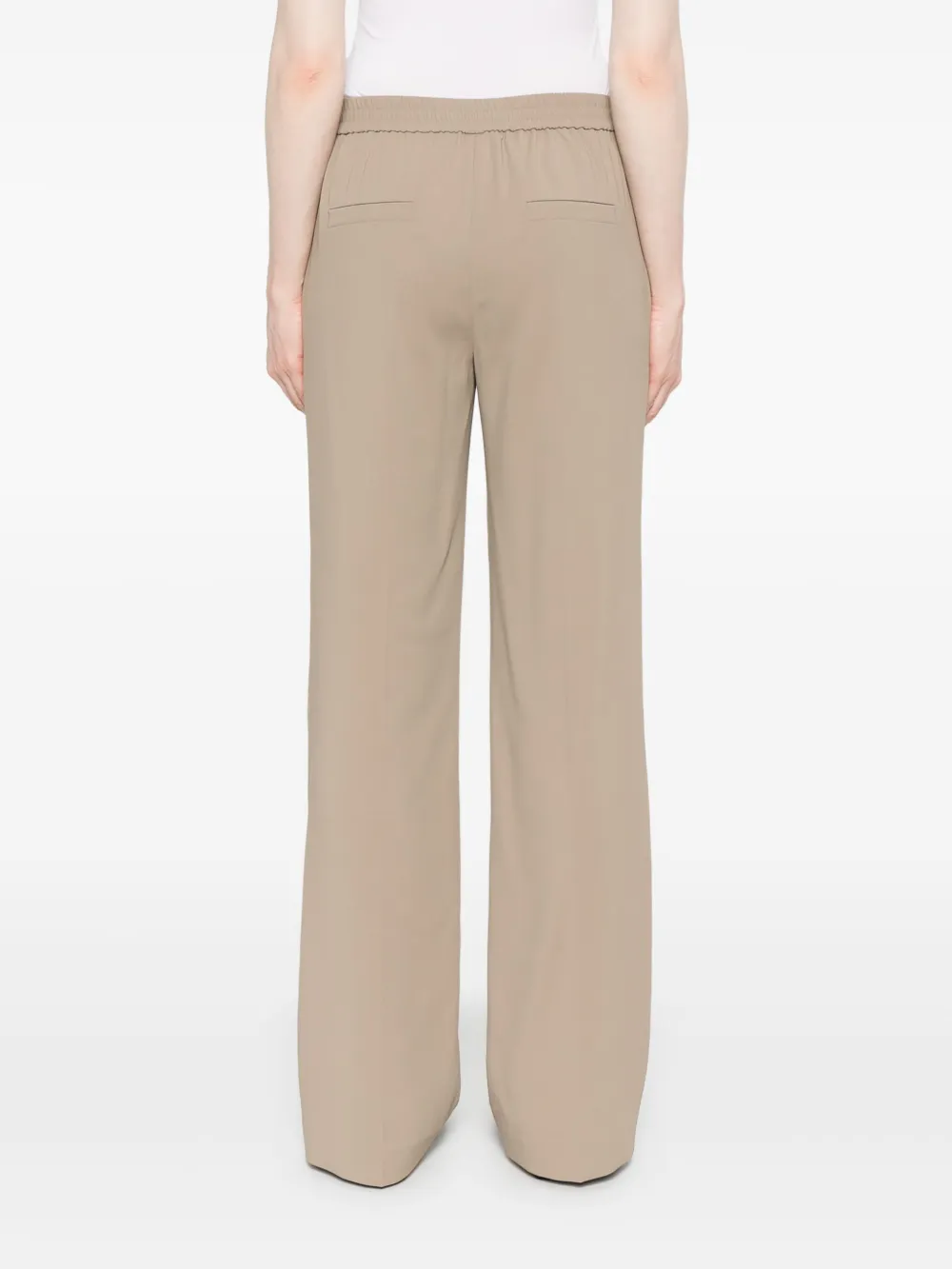 Shop Marccain Elasticated-waistband Trousers