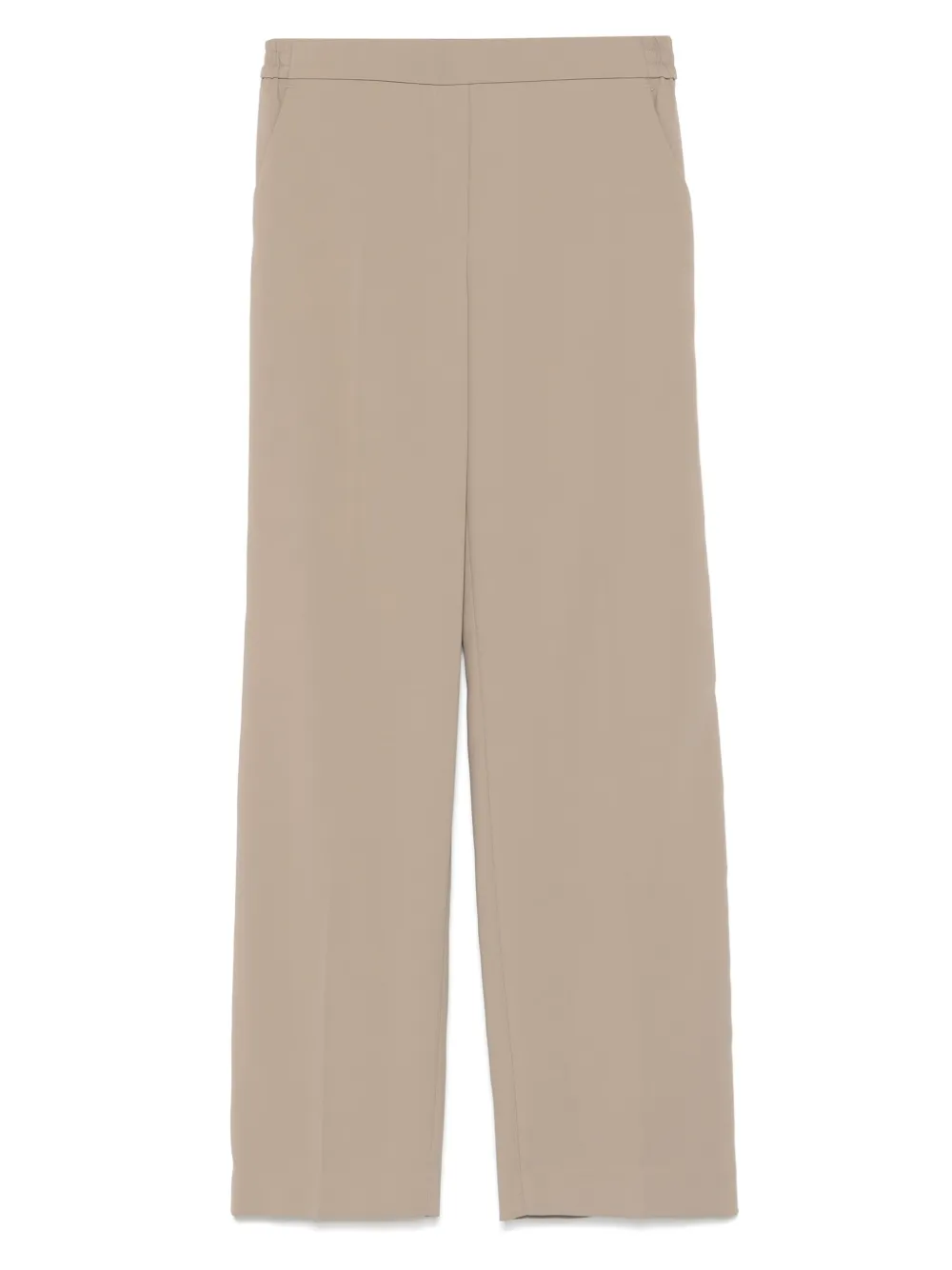 Shop Marccain Elasticated-waistband Trousers