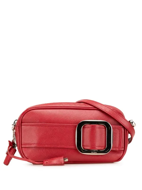 Prada Pre-Owned 2000-2024 Saffiano Buckle Camera Bag crossbody bag