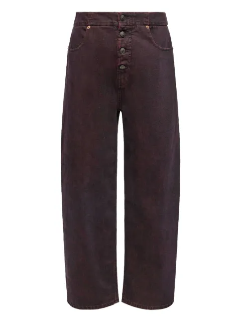 MM6 Maison Margiela high-waisted button-fly jeans